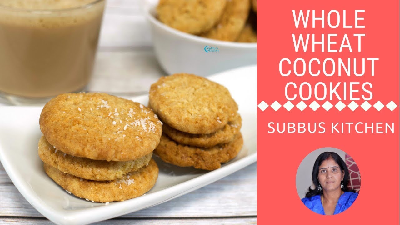 Whole Wheat Coconut Cookies - YouTube