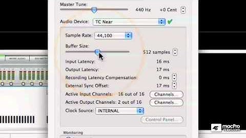 Record 101: Core Propellerhead Record - 02 Setting up your Audio Device
