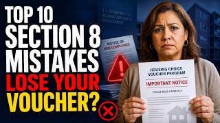 Top 10 Section 8 Mistakes That Can Cost You Your Voucher!