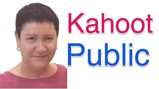 How To Make Kahoot Public Youtube