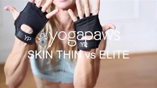 YogaPaws SkinThin Anti-Slip Yoga Gloves and Yoga Socks for Men