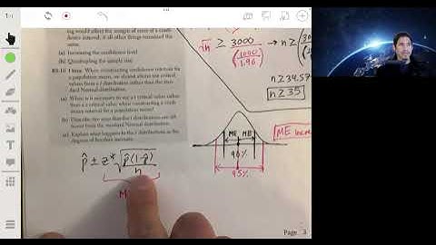 R8.8, R8.9 | AP Statistics: Margin of Error & How it is Affected by Confidence Level and Sample Size
