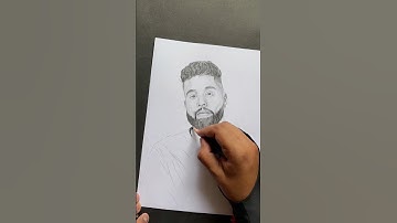 AP Dhillon sketch #art #artdrawing #drawing #apdhillon #shorts #shortvideo