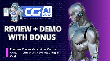 Content Gorilla AI 2.0 Review | Content Gorilla AI 2.0 Demo And 🎁 Content Gorilla AI 2.0 Bonus 🎁