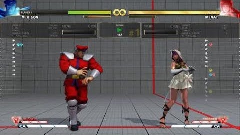 STREET FIGHTER V: Menat throw bait concept