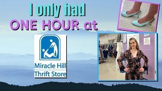 ONE HOUR of shopping at Miracle Hill Thrift!!!