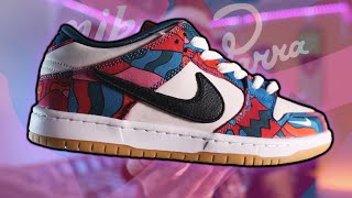 Nike x Parra SB Parra Dunk Low Pro Abstract Art Low Top Sneakers - Sneak in  Peace