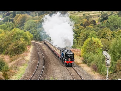 nico S⑨ T⑨ 750 60532 Blue Peter on The White Rose at Chinley! - YouTube