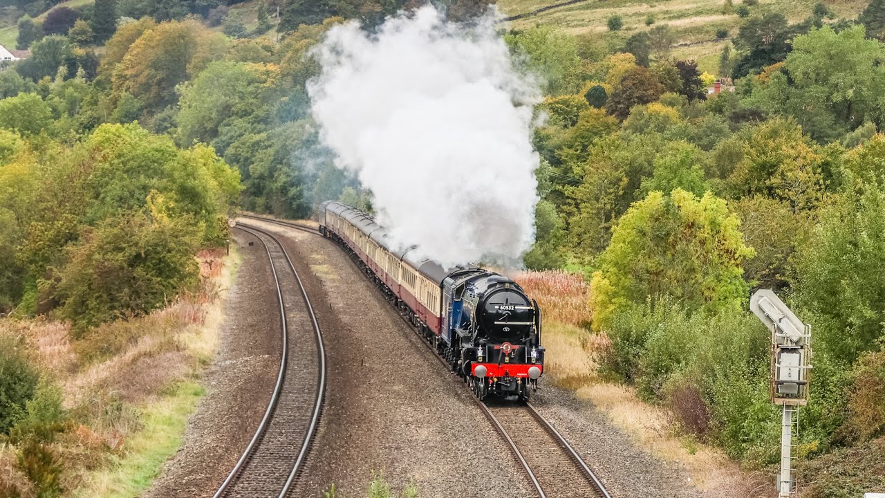 60532 Blue Peter on The White Rose at Chinley!