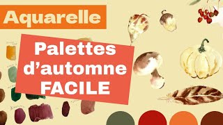 LE SECRET pour obtenir une belle palette d&#39;automne facilement 🍂
