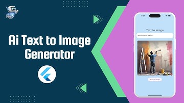 Flutter Text to Image || Flutter AI Image Generator