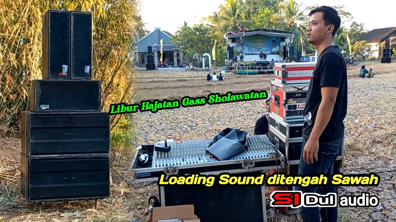 Sidol Audio🔥🔥Loading Sound ditengah Sawah Sound Minimalis Spek 10 ...