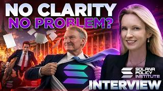 CLARITY Backlash Begins!🔥SEC Rallies Solana! 🚀INTERVIEW Solana Policy Institute Kristin Smith