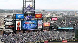 Tiny Places - Coors Field Scoreboard