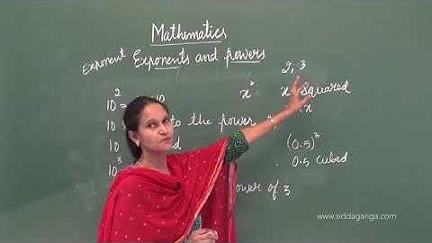 CBSE 7 - STATE 7 - MATH - EXPONENTS AND POWERS - PART 1