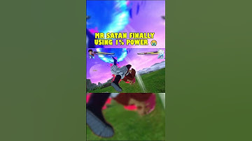 MR SATAN USES 1% POWER💀 | SPARKING ZERO