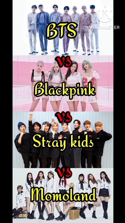 #our_world #bts vs #blackpink vs #straykids vs #momoland #viral #shorts #trending #kpop #edit