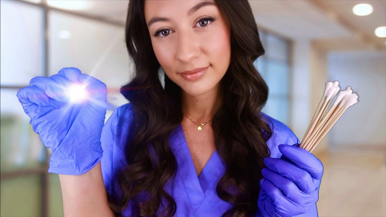 ASMR The Ultimate Ear Cleaning Treatment ~ Ear Exam & Hearing Tests Medical Roleplay