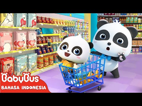 Kiki Pergi ke Supermarket | Pergi ke Pasar | Lagu Belanja | Lagu Anak | BabyBus Bahasa Indonesia