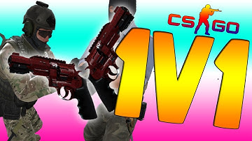 CS:GO REVOLVER 1v1 w/ FROST! (CSGO 1v1 Funny Moments)