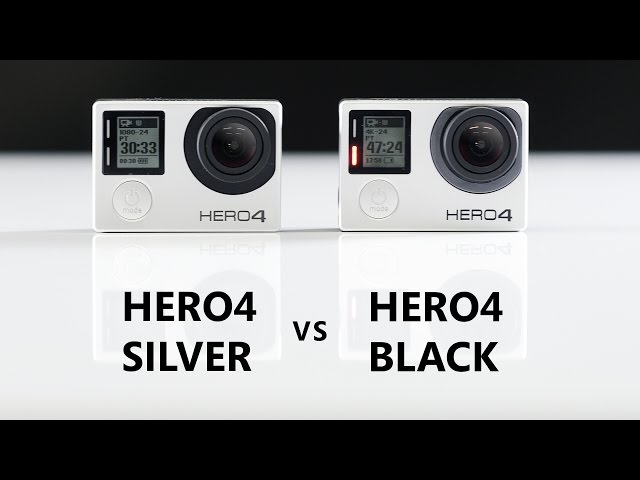 GoPro HERO4 Silver vs. HERO4 Black Comparison and Review - YouTube