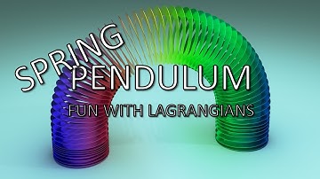 Spring Pendulum - Jupyter 1 (Fun With Lagrangians)