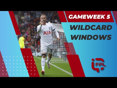 Gameweek 5 | WILDCARD WINDOWS and The DGW | FPL IQ