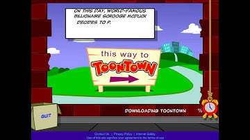 Toontown: First Intro - Beggining Of Toontown Storyline
