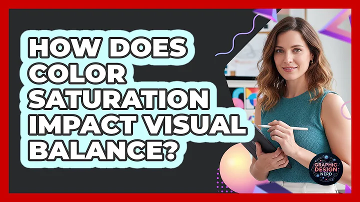 How Does Color Saturation Impact Visual Balance?