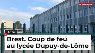 Brest. Coup de feu au lycée Dupuy-de-Lôme