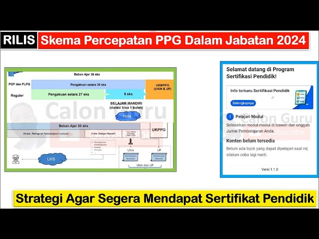 RILIS Skema Percepatan PPG Dalam Jabatan 2024 dan Strategi Agar Segera Mendapat Sertifikat Pendidik class=