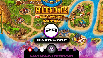Golden Rails 2 - Level 29 - Small Town Story - Walkthrough
