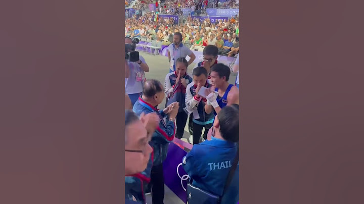 ลุงป้อม ให้กำลังใจ จันทร์แจ่ม ถึงขอบเวทีมวยโอลิมปิก 2024 #THainternews #ข่าวต่างประเทศ