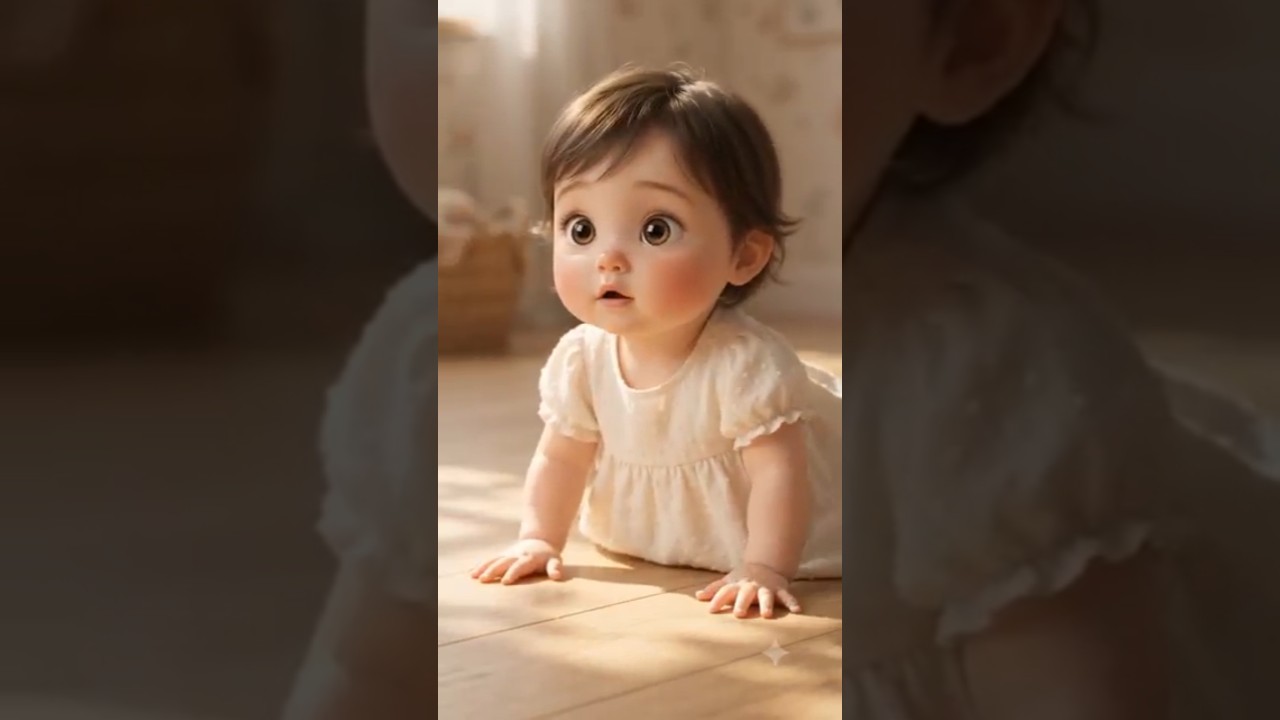Baby Tries to Catch the Sun! ☀️😂 - YouTube