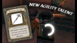 New Agility Talent: Action Surge | Deepwoken