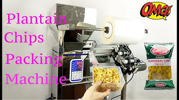 plantain banana chips packing machine automatic packaging machine for home business