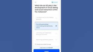What role can AI play in  development of virtual dating and social interaction within the metaverse?