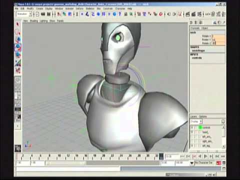 Maya Character Animation Walk Cycle Full Video Tutorial By ...