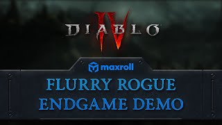 Flurry Rogue Endgame - Diablo 4 Season 1