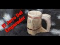 Como hacer un jarro con tronco 👍. how to make a wooden jug