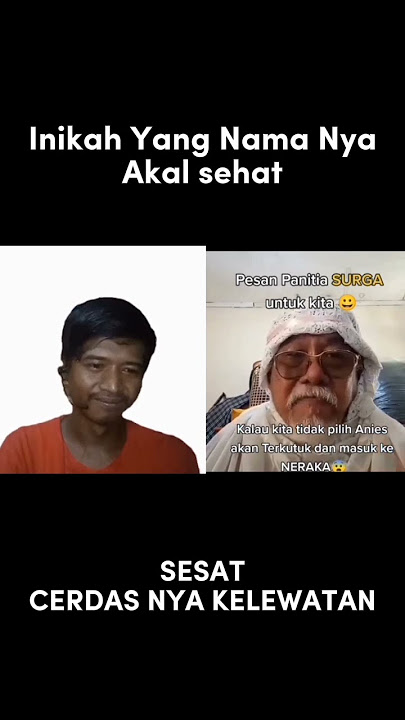 Pendukung Anies Orang Cerdas Semua Tapi Kelewatan #viral #lucu #kocak