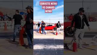Camaro Nitro Vs Corvette Nitro 🔥🇲🇽 En El Autódromo