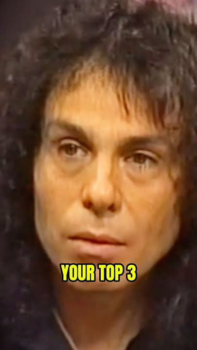 Ronnie James Dio Names His Favorite Rock Bands 🎸