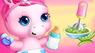 Fun New Born Pony Pet Care - Pony Sisters Baby Horse Care - Babysitter Daycare Fun Games For Kids screenshot 4