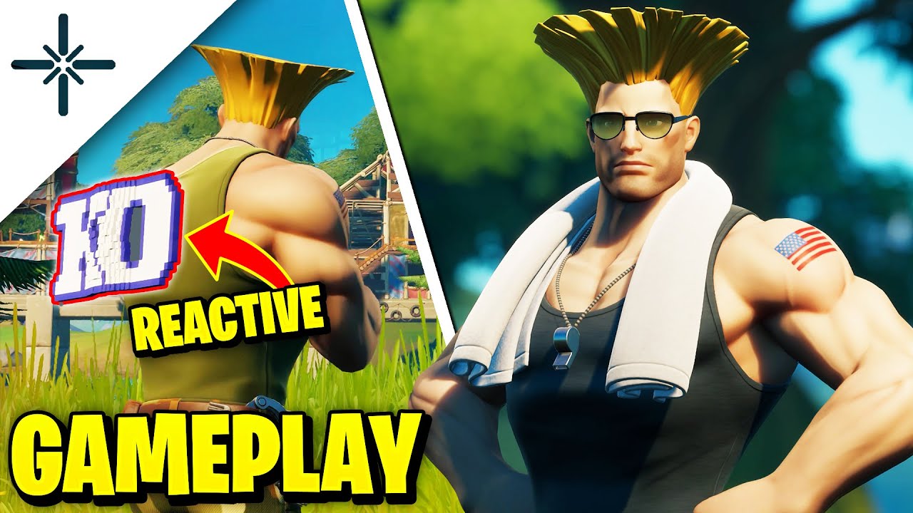 Street Fighter's CAMMY and GUILE Fortnite: Skins, Spiral Arrow