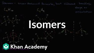 Isomers | Properties of carbon | Biology | Khan Academy Isomers | Properties of carbon | Biology | Khan Academy