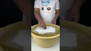 SAS Experiment Only 2 Tissues 🤯📉 #ScienceMagic #TrendingShorts #Viral #USA #UK #Shorts #Tissue