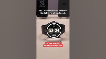 The Pixel Watch 4 Got the Apple Watch’s Nightstand Mode⌚️