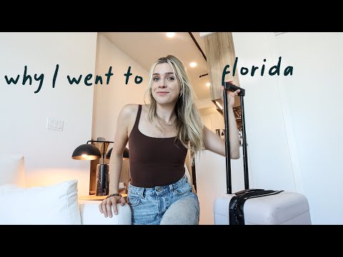 why I took a last minute trip to Florida.