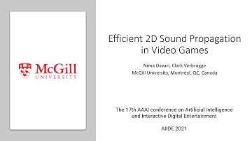 Efficient 2D Sound Propagation in Video Games